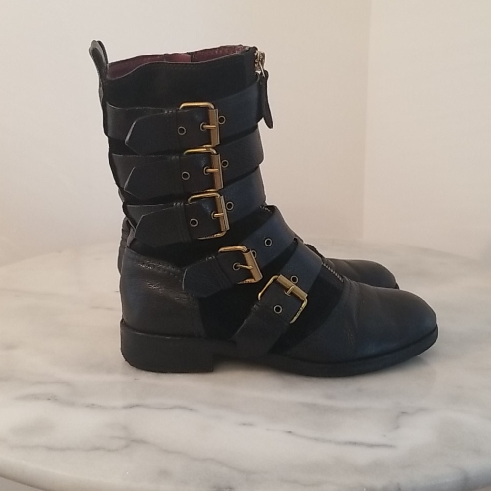 3 for $25! Marc by Marc Jacobs black flat boots